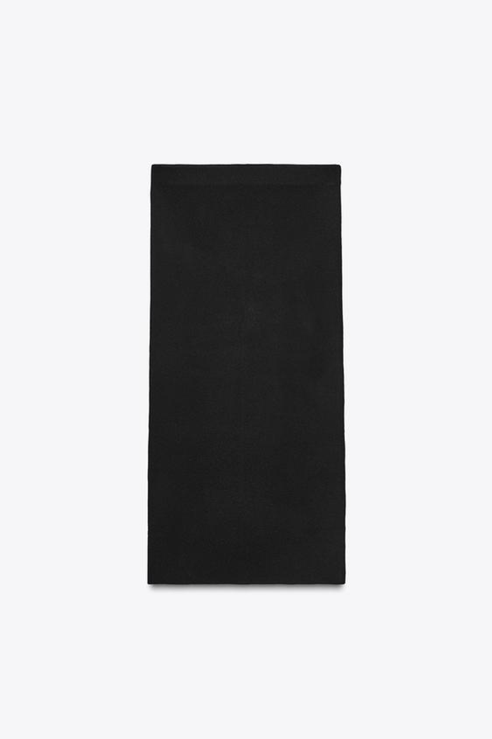 ZARA ТРИКОТАЖНАЯ ЮБКА-МИДИ, ЧЕРНЫЙ