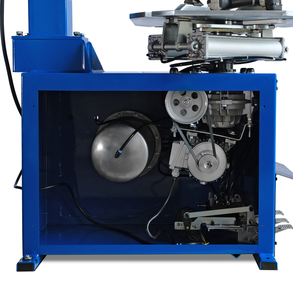 Станок шиномонтажный ROSSVIK V-524, п/автомат, до 24", 220В Цвет синий RAL5005