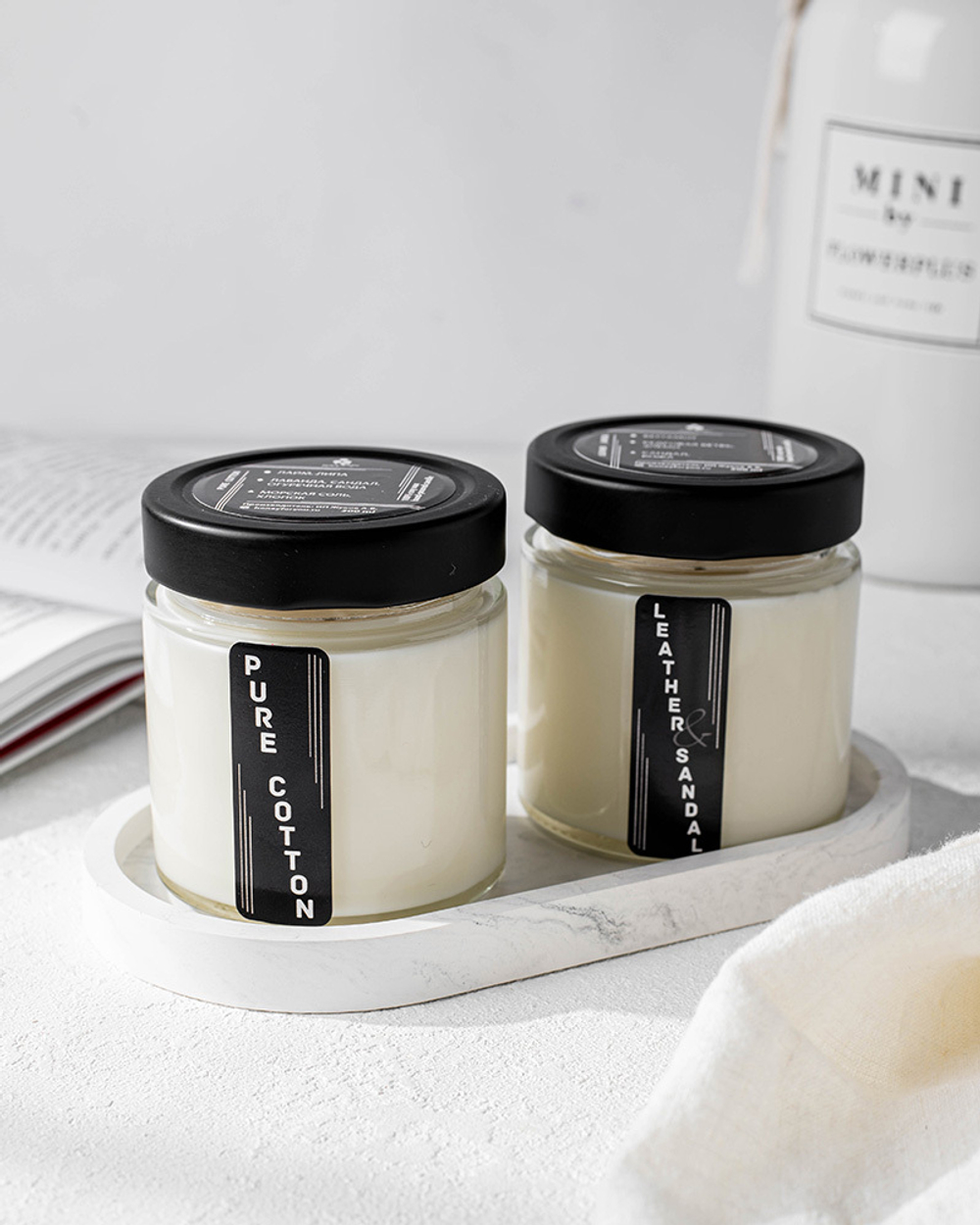 Подарочный набор ароматических свечей