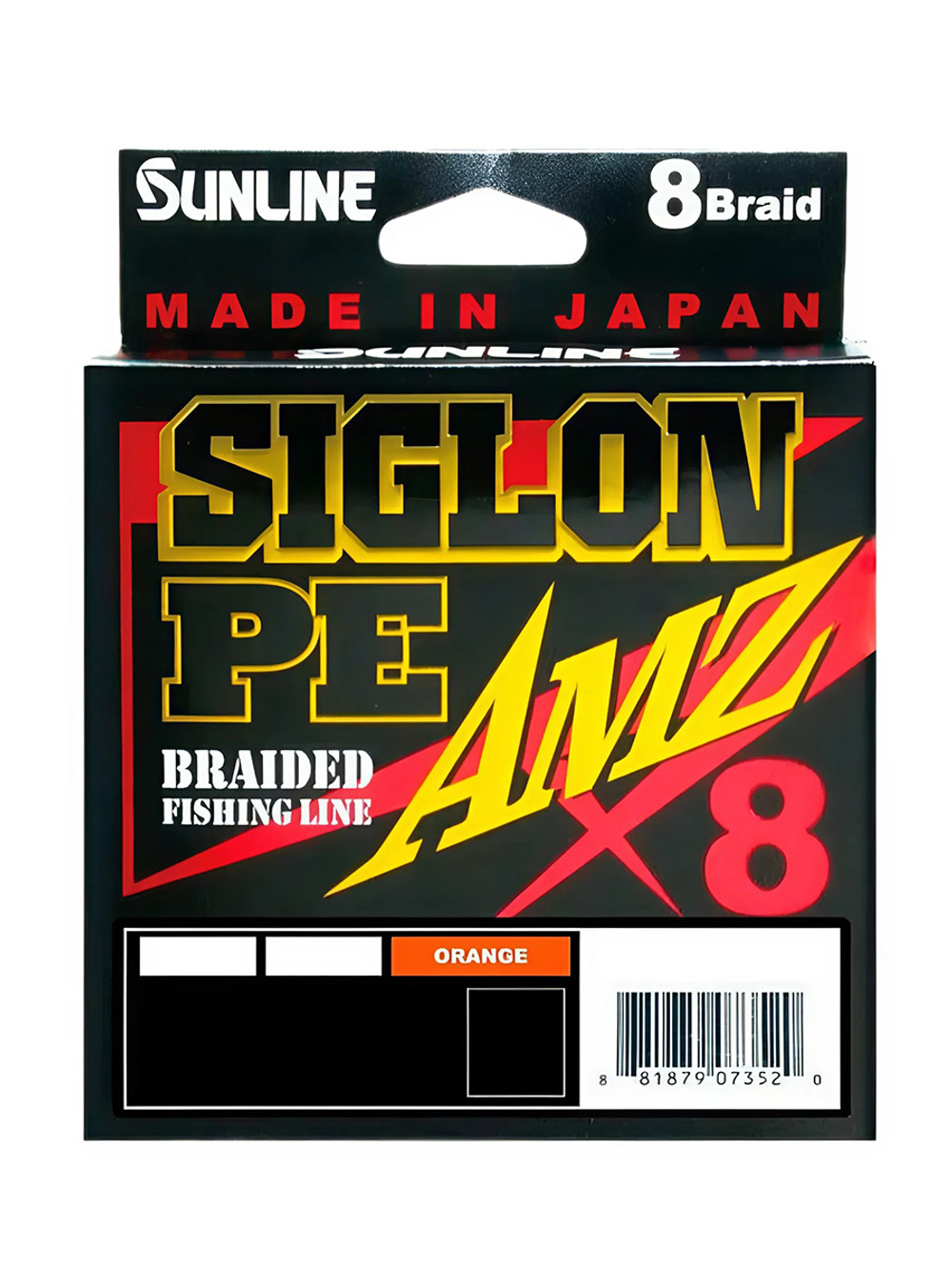 Шнур плетеный SUNLINE SIGLON PEx4 AMZ 150M(OR) #0.3/4LB