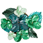 Брошь Shadore Фиалки XZ1498.16 G/G