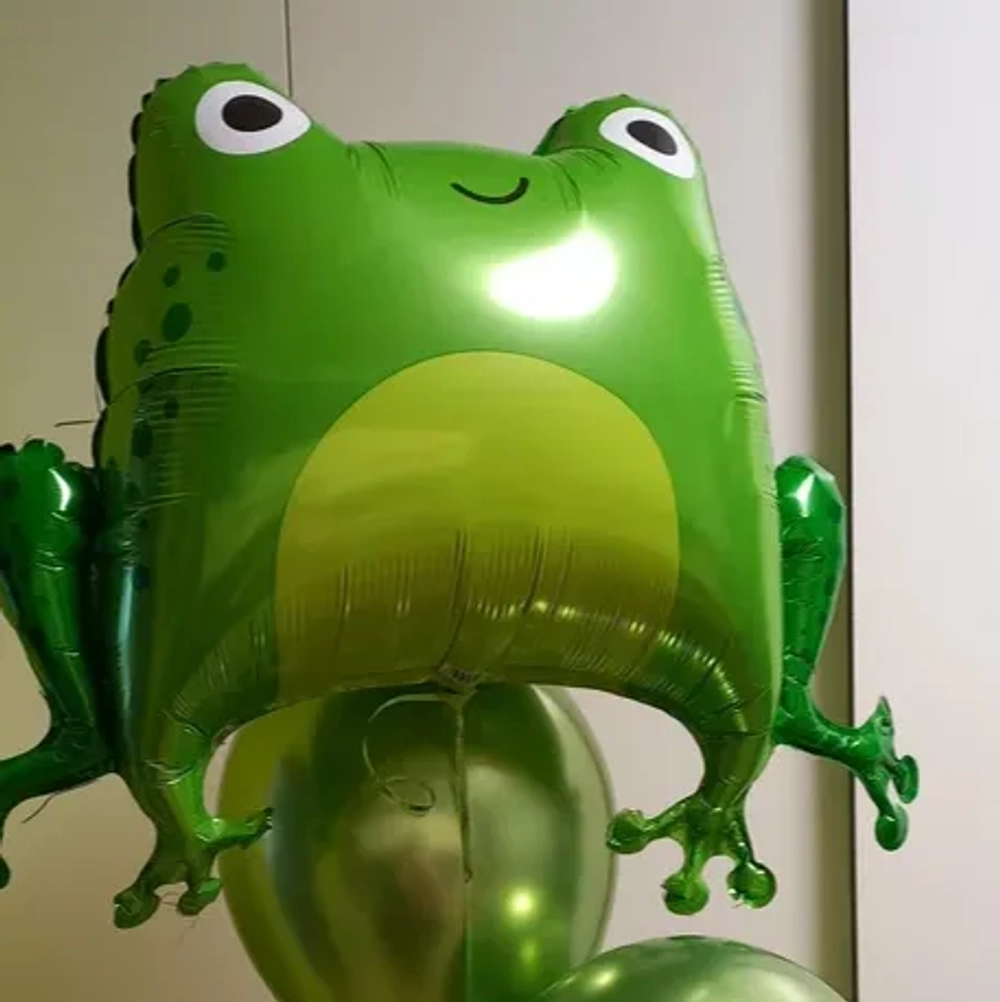 Фольгированный шар-фигура «Лягушка», 71 см