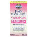 Garden of Life, RAW Probiotics, Vaginal Care, добавка для здоровья влагалища, продукт длительного хранения, 30 вегетарианских капсул