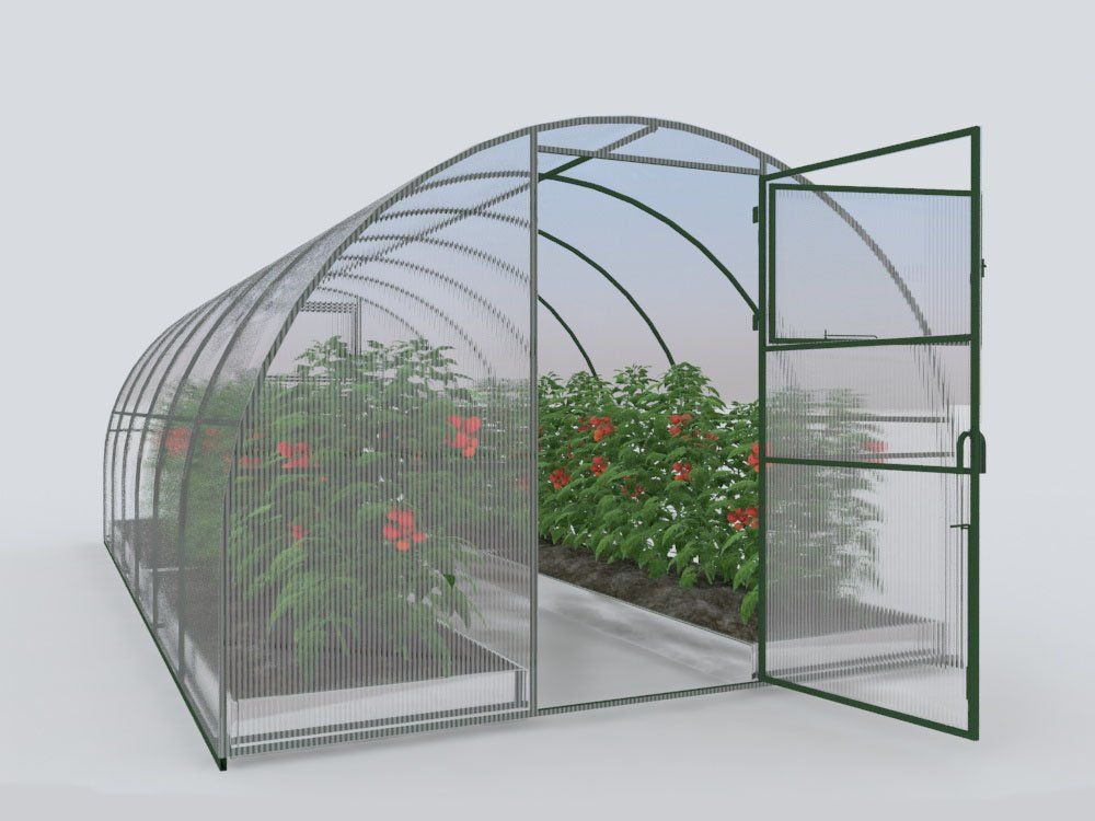 Теплица "Лето" 6 метров комплект НЕКОНДИЦИЯ