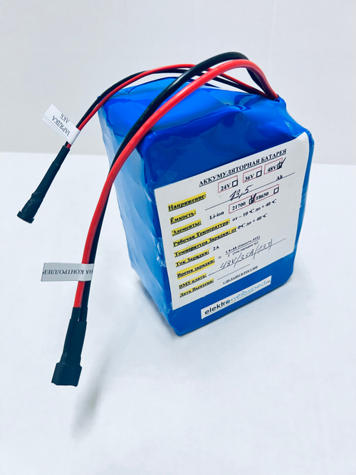 Аккумулятор для электровелосипеда Li-ion 21700 на 48 Вольт / 13,5 Ампер-час