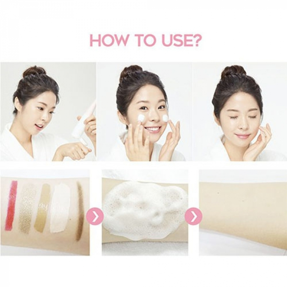 Berrisom G9 White In Milk Foam осветляющая пенка для умывания с молочными протеинами