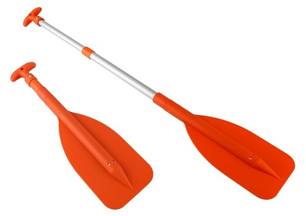 Весло телескопическое мини оранжевое 56-107см