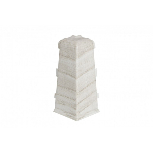 Угол наружный для плинтуса ПВХ Aberhof 70мм, 7019 Дуб Антарио (2 шт)