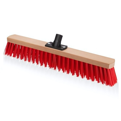 Щетка для улицы деревянная 50 см цвет в ассортименте