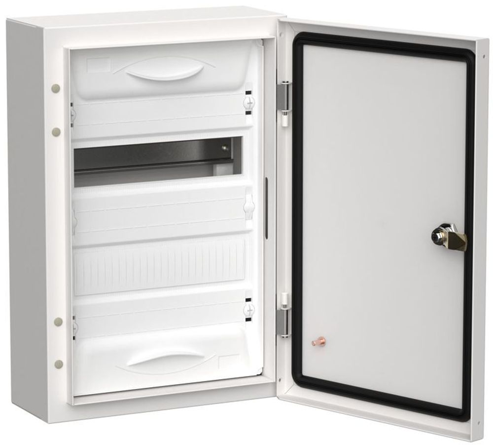 Корпус ЩРн-24 (1х24) TITAN 5 460х310х140 IP54 одна дверь метал. бел. IEK TI5-50-N-024-54