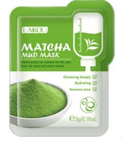 LAIKOU Грязевая маска для лица с экстрактом матчи