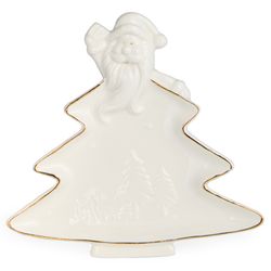 БЛЮДО СЕРВИРОВОЧНОЕ "ЕЛКА" 19*18*2 СМ