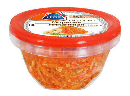 Салат "Морковь пикантная со спаржей" 350г. Леор