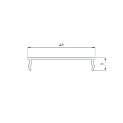 Экран ARH-LINE-4874-2000 OPAL (Arlight, Пластик) 036346