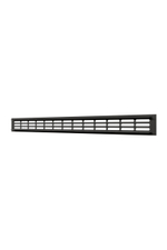 Решетка вентиляционная DP AL переточная 500x42 алюминий Matt black ERA