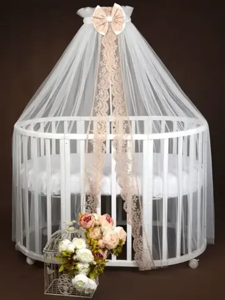 Балдахин с кружевом "Версаль"