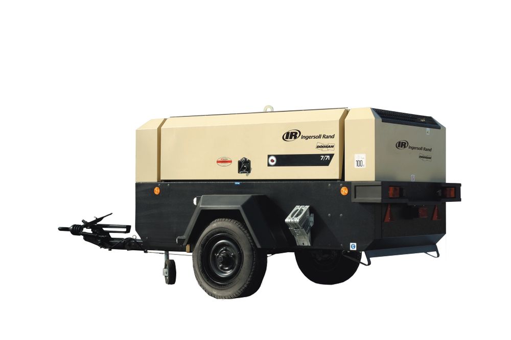 Винтовой компрессор Doosan 7/71E