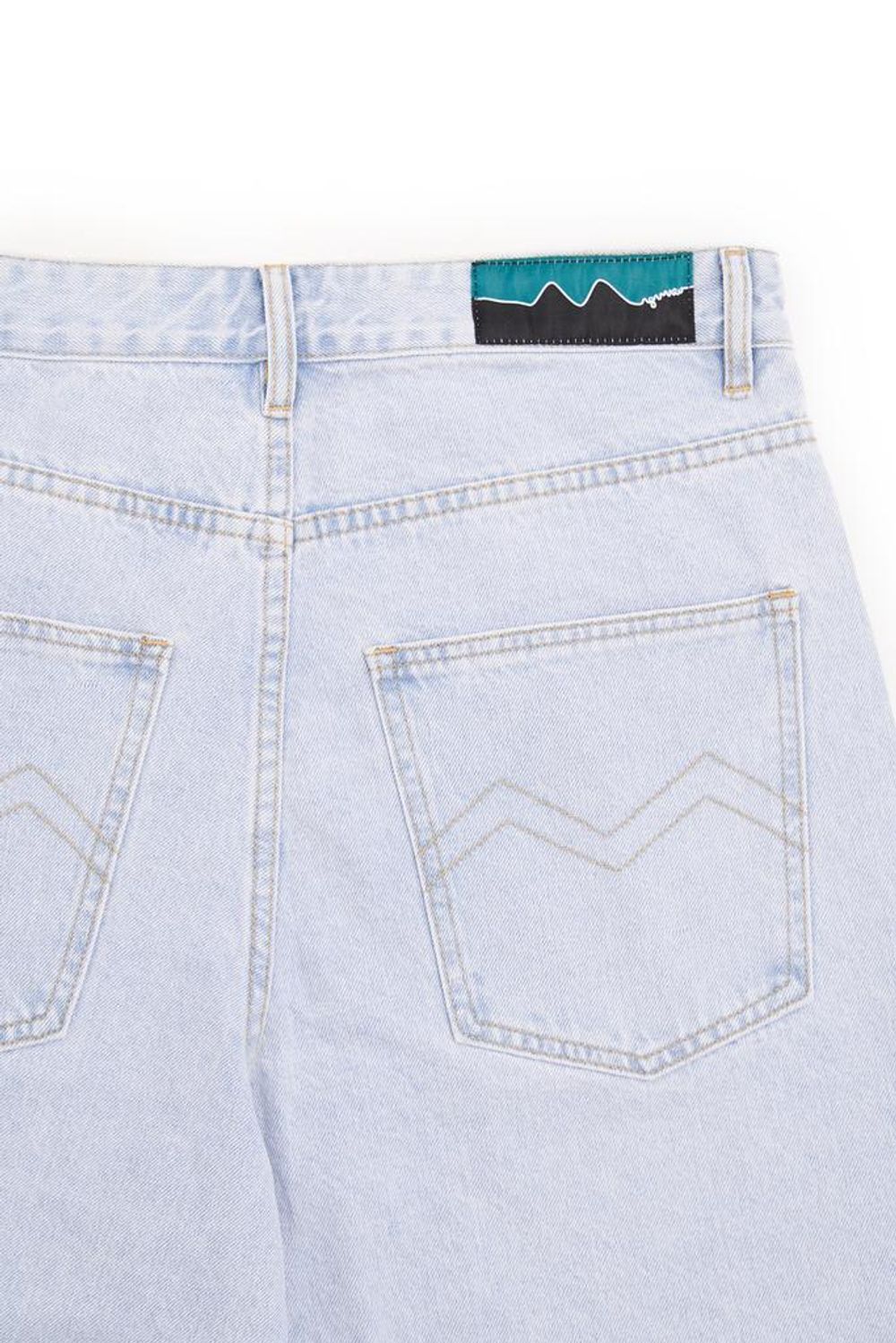 Шорты Magamaev Bigger M blue bleached голубые