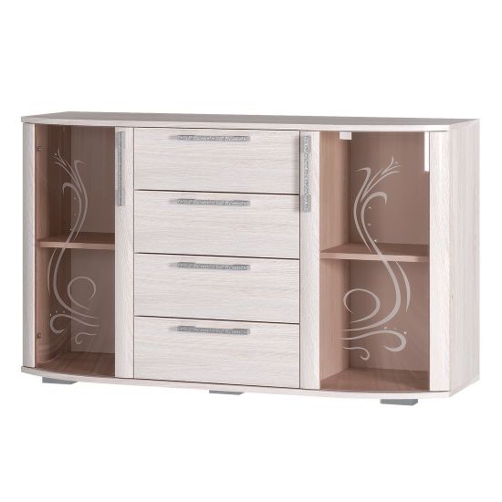 Флорида bts Комод  ясень белый