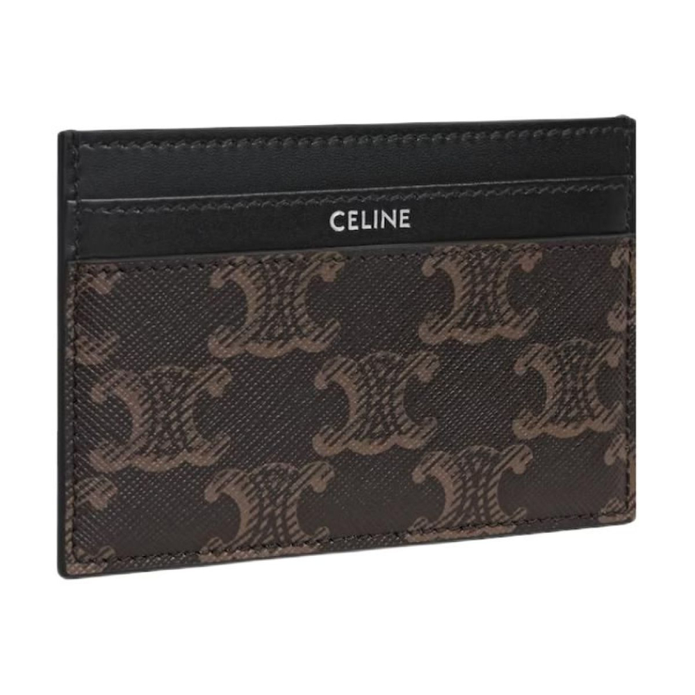 Картхолдеры и кошельки CELINE CANVAS Triomphe, 10N762FGS-38SI