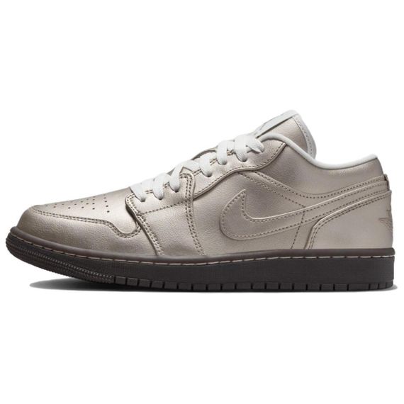 Jordan Air Jordan 1 Винтажные баскетбольные кроссовки Low Top Золотой Женские