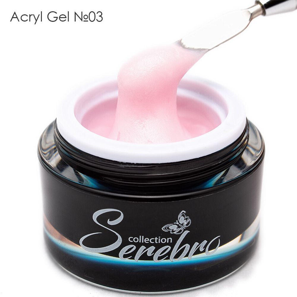 Serebro, Acryl Gel №03, 15 мл