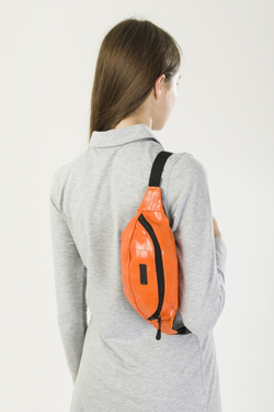 Поясная сумка CODERED Hip Bag Оранжевый иск. кожа Крокодил