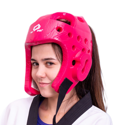 Шлем для тхэквондо ProfSport (усиленная защита) розовый