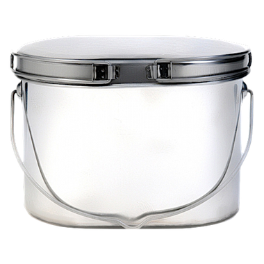 Котелок "Роза Ветров" из нерж.стали 07.5л c крышкой с ручками Вес 1.15кг 285х215х190мм Низкий