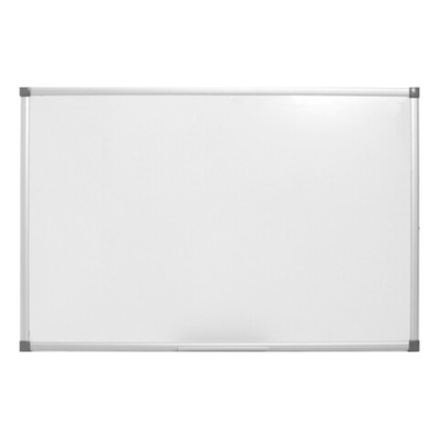 Доска магнитно-маркерная 60х90 см, Calligrata PREMIUM, в УСИЛЕННОЙ алюминиевой рамке, с полочкой