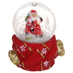 Снежный шар «Зимний шарфик» d-4,5 см, микс