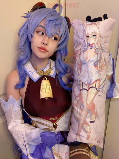 Мини дакимакура Коконат из Кошачий рай Некопара арт. M0719, 60х20 см