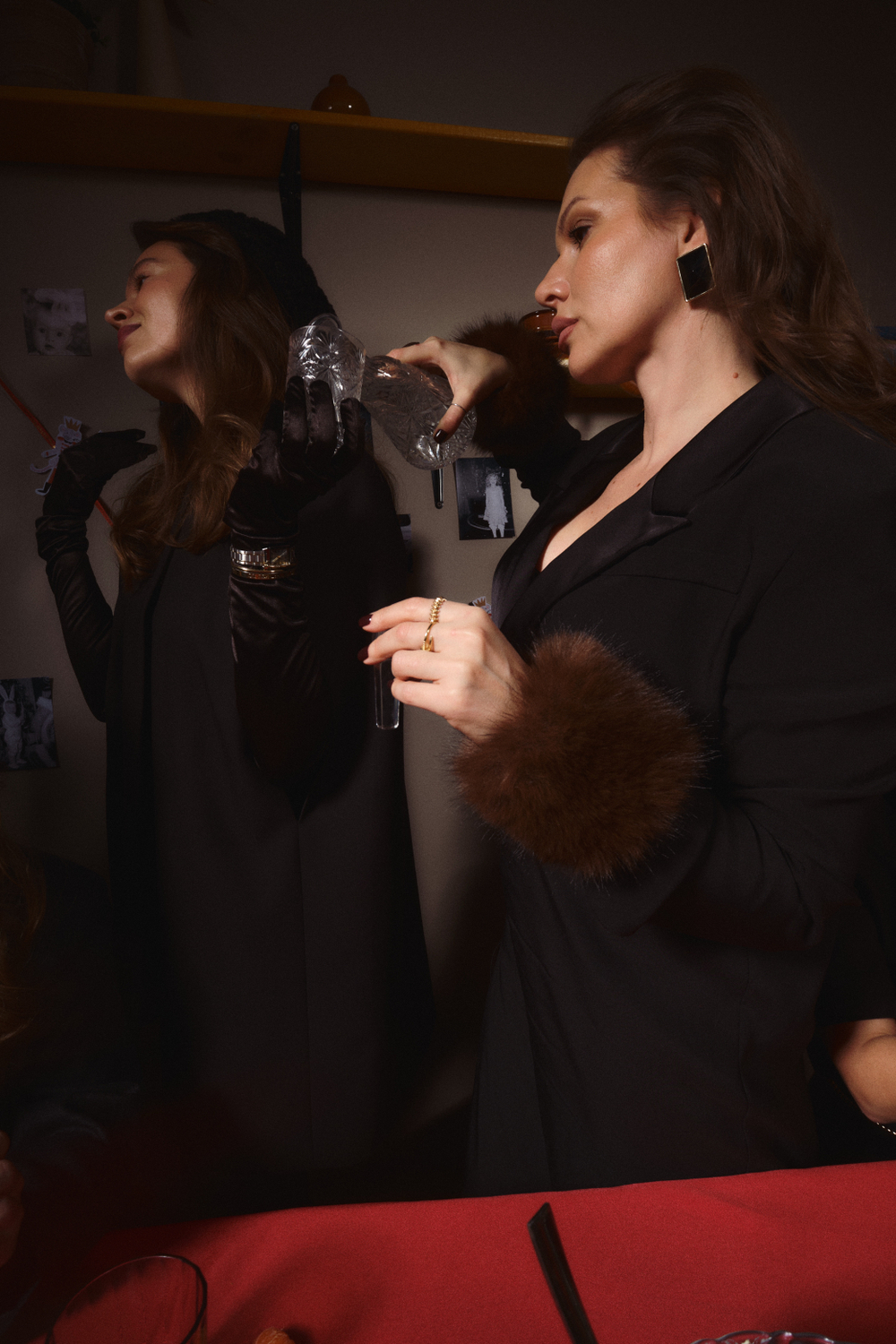 Платье SMOKING | Черный