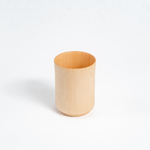 Деревянный стакан из кедра для чая, кваса и прочих напитков C44