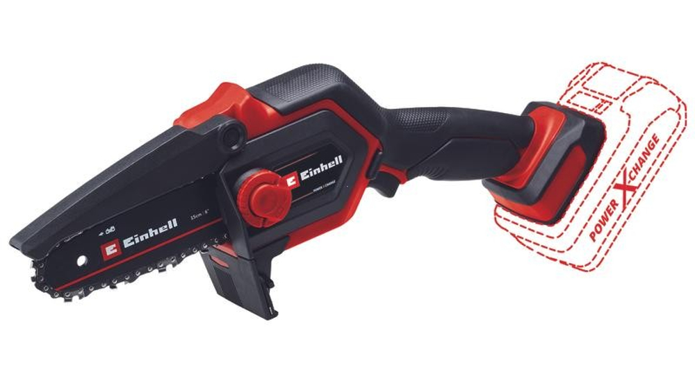 Пила цепная аккумуляторная EINHELL 4600040 pxc ge-ps 18/15 li bl, без АКБ и ЗУ