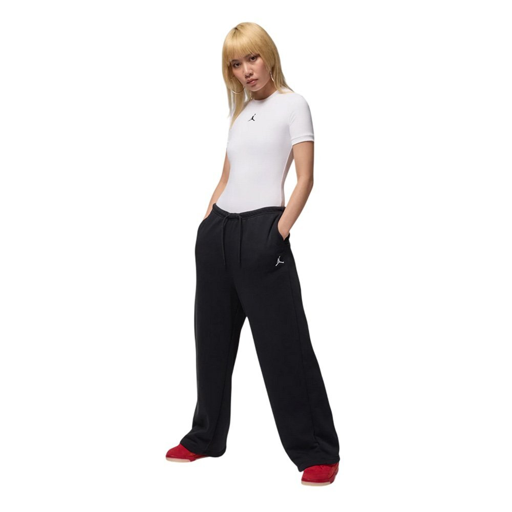 Баскетбольная женская футболка Jordan Brooklyn Essentials Bodysuit White