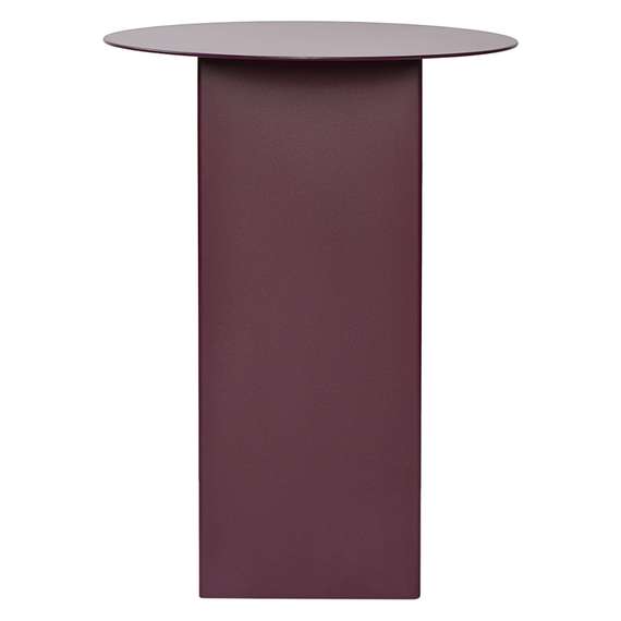 Столик журнальный Silje, Ø38х50 см, сливовый