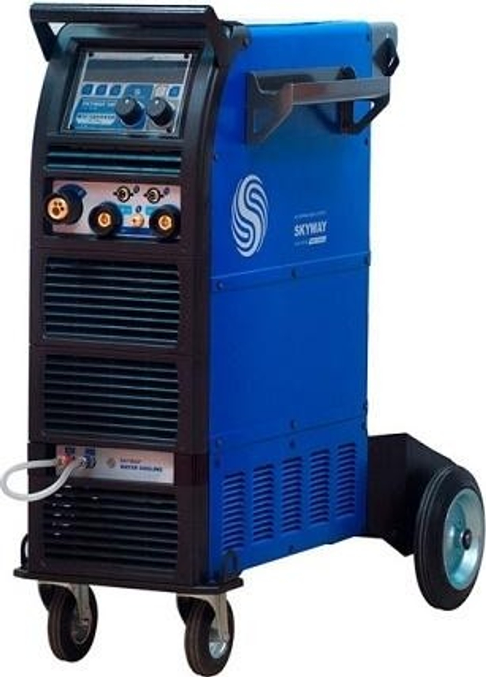 Сварочный полуавтомат AURORA SKYWAY 350 DUAL PULSE с выносным механизмом подачи многофункциональный (MIG/MAG, MMA, TIG) водяное ох 26645