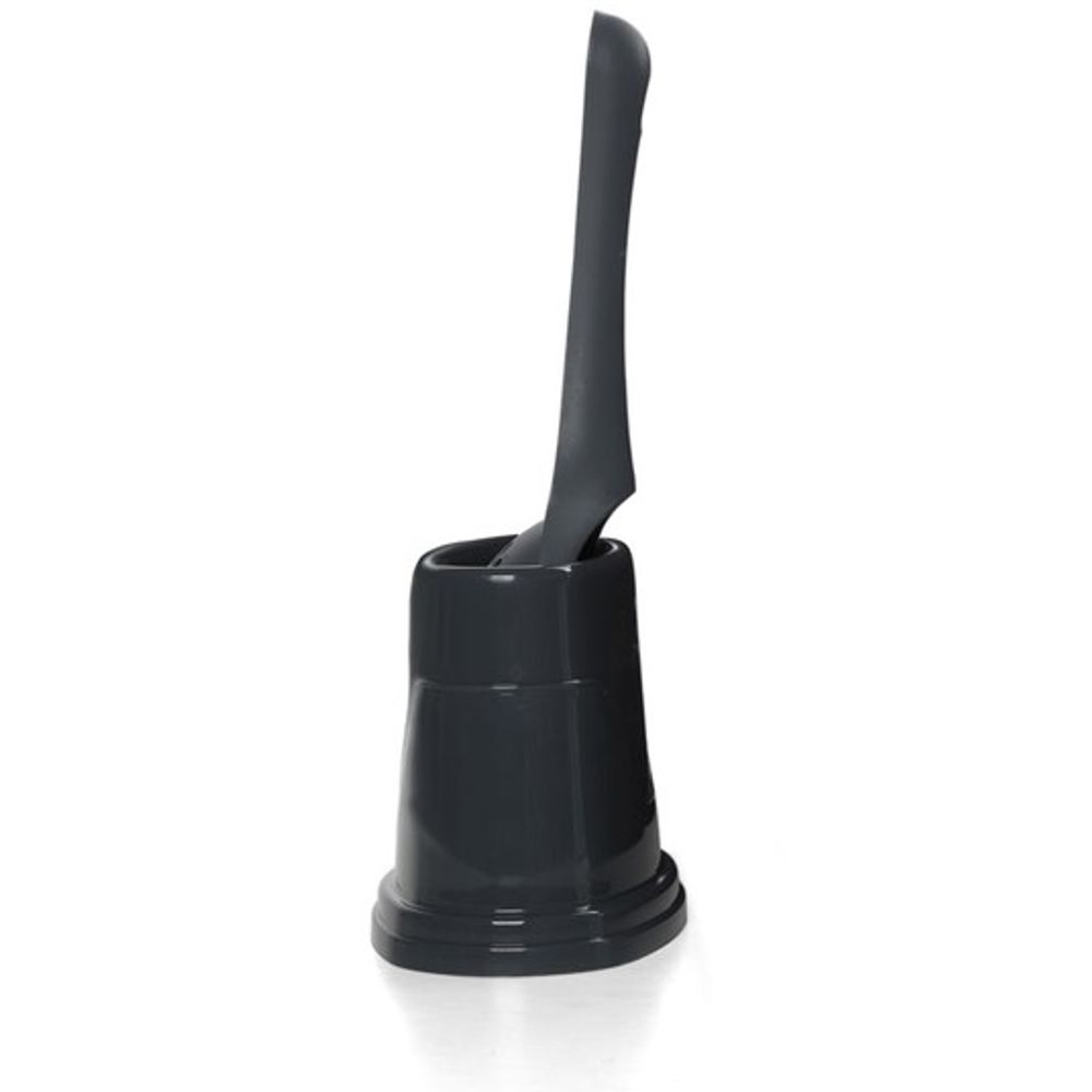 Cовок с подставкой Triol для кошачьего туалета, серый, 275*170*95мм