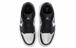 Кроссовки Jordan Air Jordan 1 Low "Silver Toe" (Женская размерная сетка)