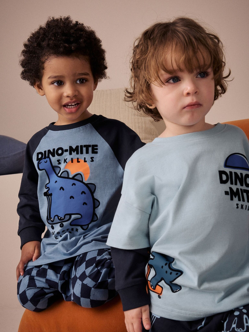 Пижама для мальчика Next AC0-927, 3 шт., Синий