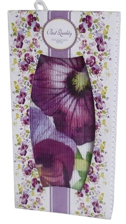 Полотенце вафельное в подарочной упаковке, 100% хлопок, Россия.