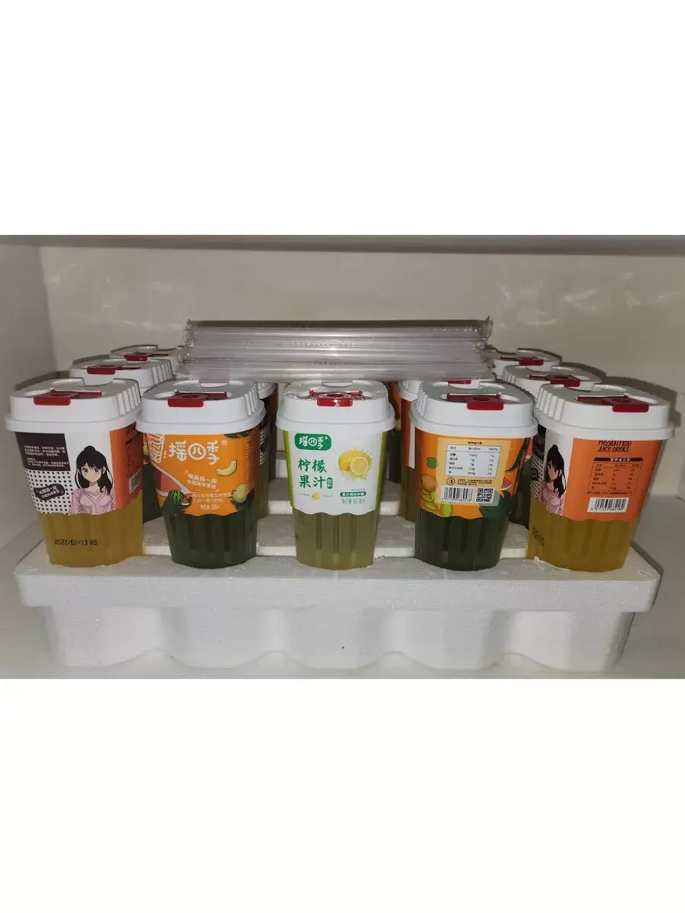 Безалкогольные напитки "Времена года", ассорти 15 шт