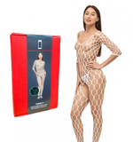EroHot Glow Боди-комбинезон сетка "Nancy" светящийся в темноте