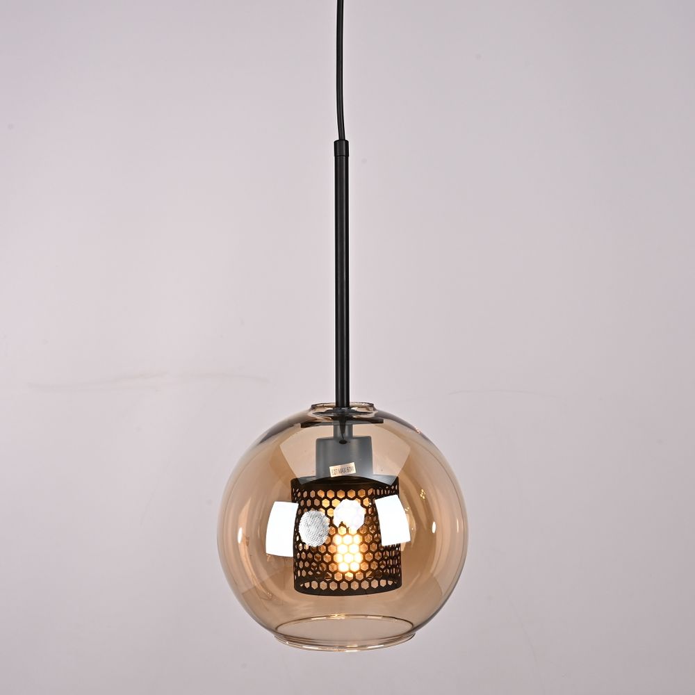 Подвесной светильник CATCH AMBER Ball S D20