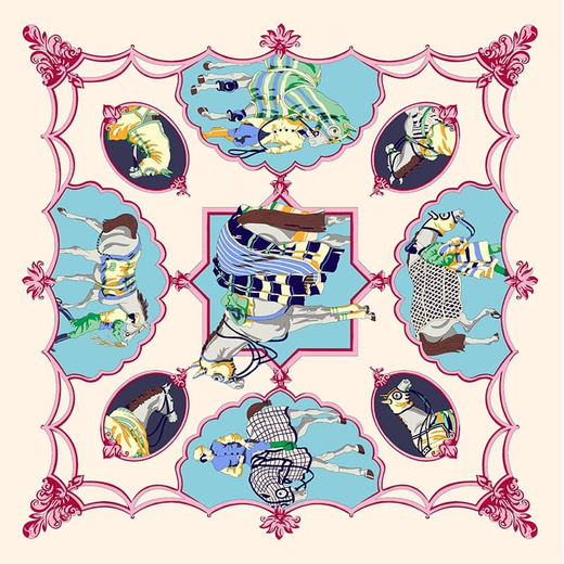 Платок 90x90 см AV-HA86801