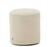 Пуф Kaeli Ø43х44 см со съемным чехлом из букле цвета экрю