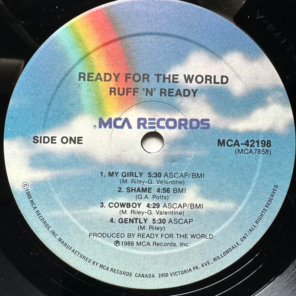 Ready For The World - Ruff 'N' Ready (Канада 1988г.)