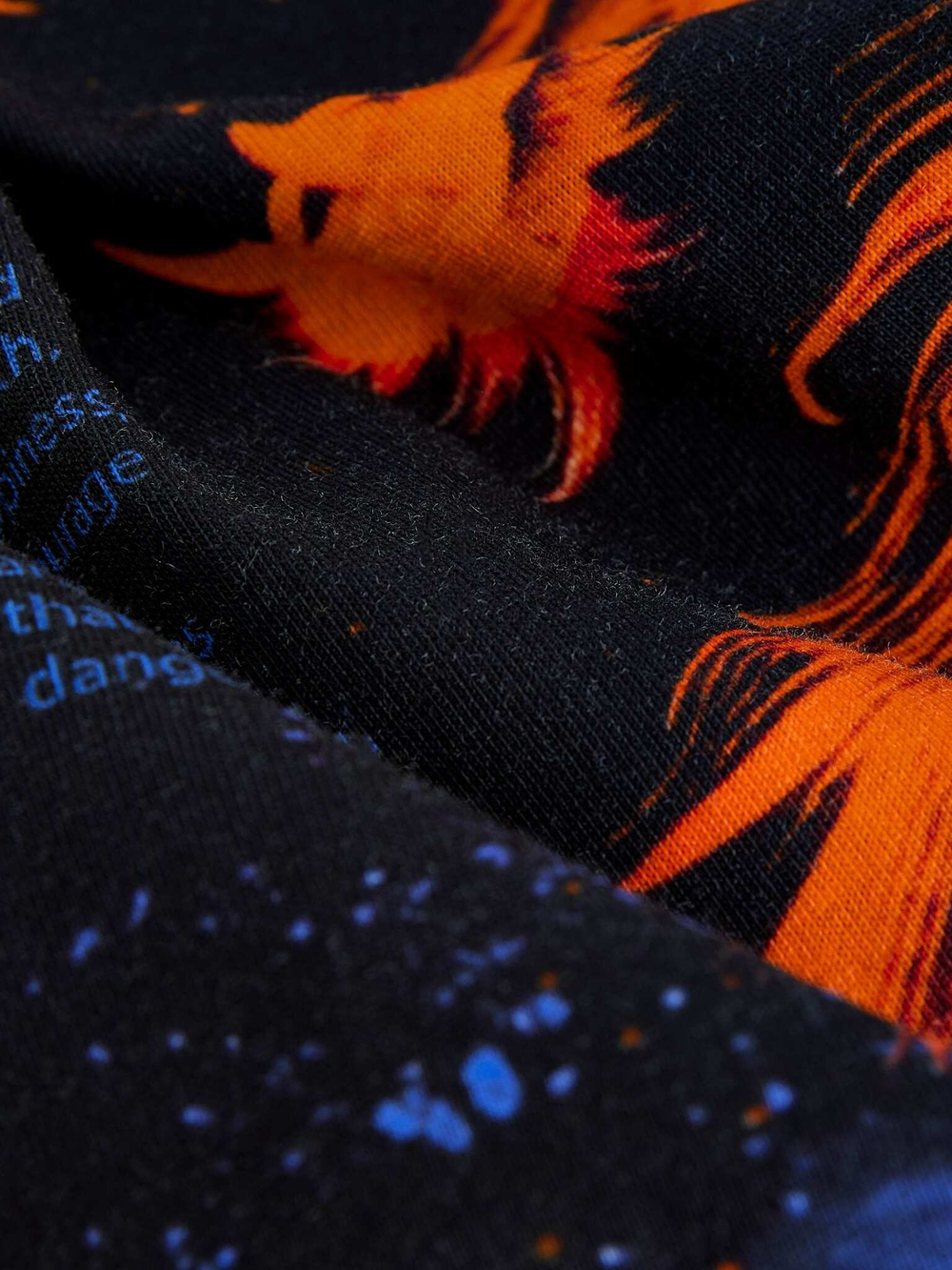 Футболка для мальчика Next E45-697, Черный, Оранжевый, Синий