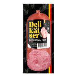 Колбаса Ветчина Для Завтрака Delikaiser 350 гр